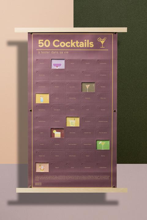 Immagine prodotto Doiy Interattivo 50 Cocktail (FR) (35 x 64 cm)