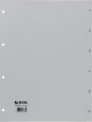 Produktbild Hetzel Plastikregister