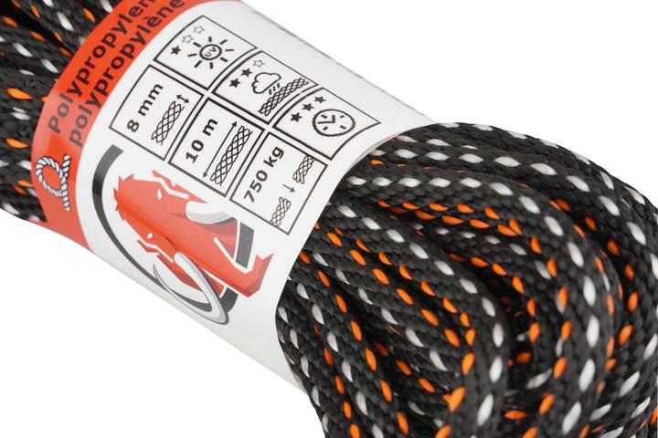 Mamutec Polypropylene rope 8 mm 10 m (10 m)