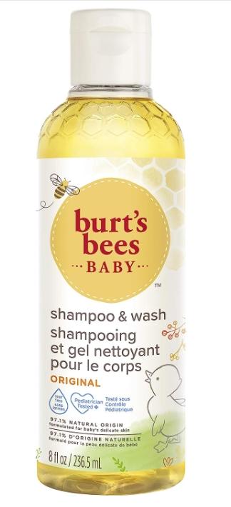 Actual product image Burt's Bees Baby Bee - Shampoo & Body Wash (236 ml, Liquid shampoo)