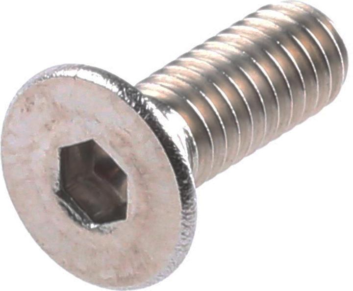 Produktbild Rs Pro A2s/steel hex skt csk head screw,M4x25 (1 Schrauben pro Stück)