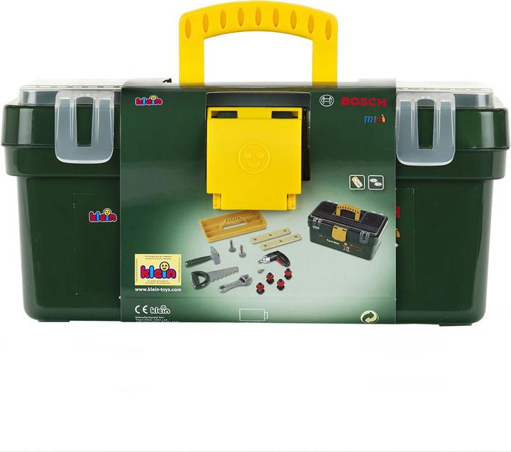 Actual product image Theo Klein Bosch toolbox with Ixolino II