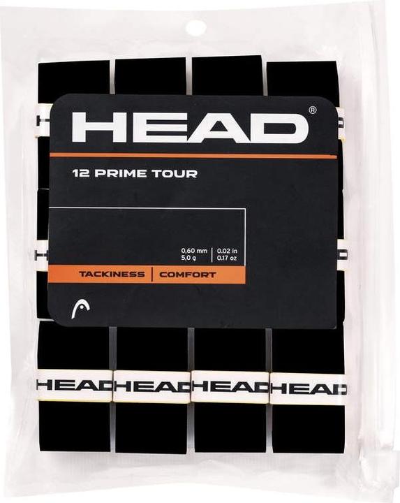 Image du produit Head Pack de 12 surgrips Prime Tour noirs