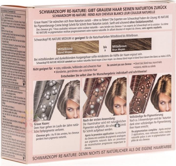 Actual product image Schwarzkopf Re-Nature (MEDIUM)