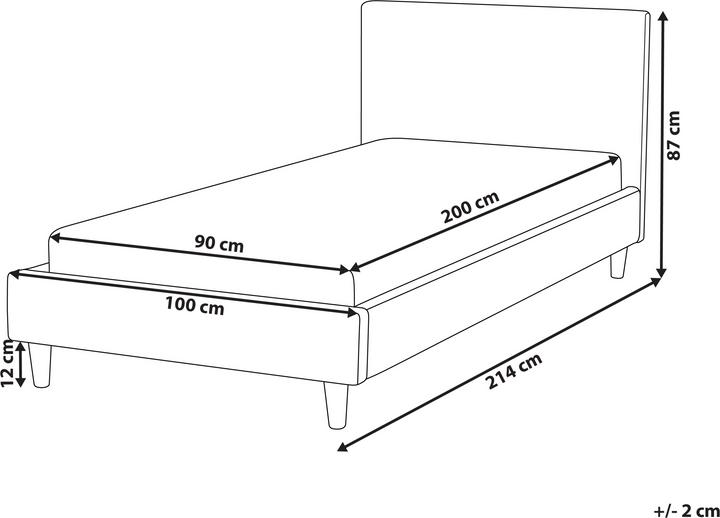 Actual product image Beliani Fitou (90 x 200 cm)