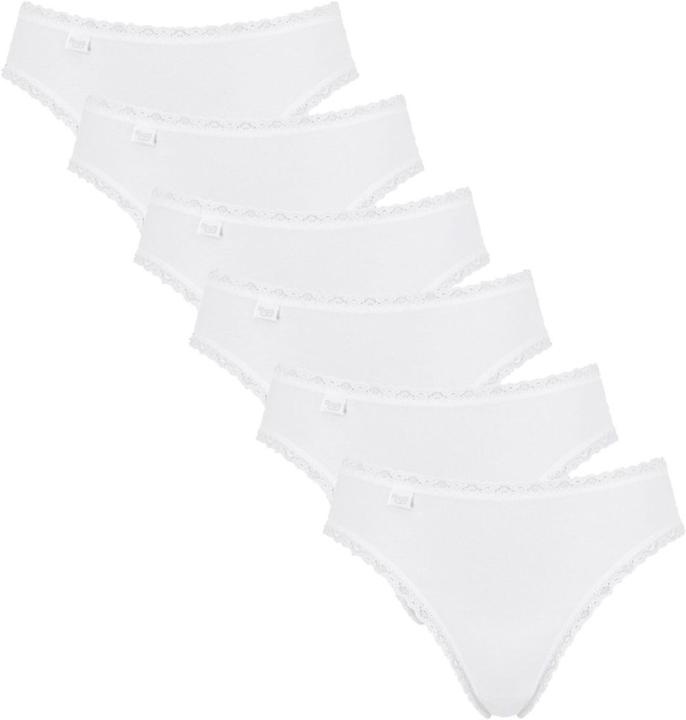 Produktbild Sloggi 6er Pack 24/7 Cotton Lace Tai Slip (48, 4XL, 6er Pack)