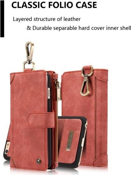 Actual product image Caseme Slim leather case with wallet (Apple iPhone 6s Plus, Apple iPhone 6 Plus)