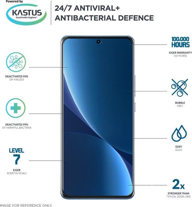 Immagine prodotto Eiger Mountain Glass Clear Edge (1 Pezzo/i, Xiaomi 12, Xiaomi 12X)