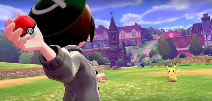 Actual product image Nintendo Pokémon Sword (Switch, DE)