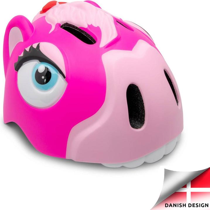 Crazy Safety Horse Bicycle Helmet - Pink (100901-04-01) (49 - 55 cm)