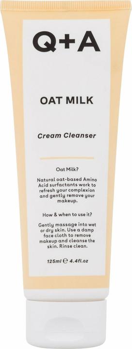 Actual product image Q+A Oat Milk Cream Cleanser (125 ml)