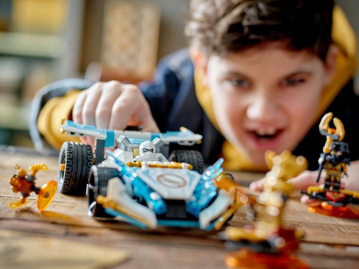 Produktbild LEGO Zanes Drachenpower-Spinjitzu-Rennwagen (71791, LEGO Ninjago)