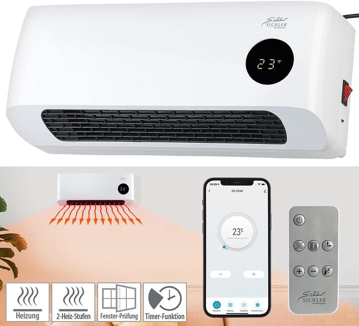 Immagine prodotto Sichler Termoventilatore a parete (2000 W)