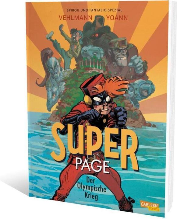 Actual product image Spirou und Fantasio Spezial 33: Der Superpage 2 (German, Fabien Vehlmann, 2021)