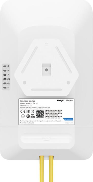 Produktbild Ruijie Reyee 2x Ip54 Outdoor Wireless Bridge 5km 15dbi 5ghz Wifi (867 Mbit/s)