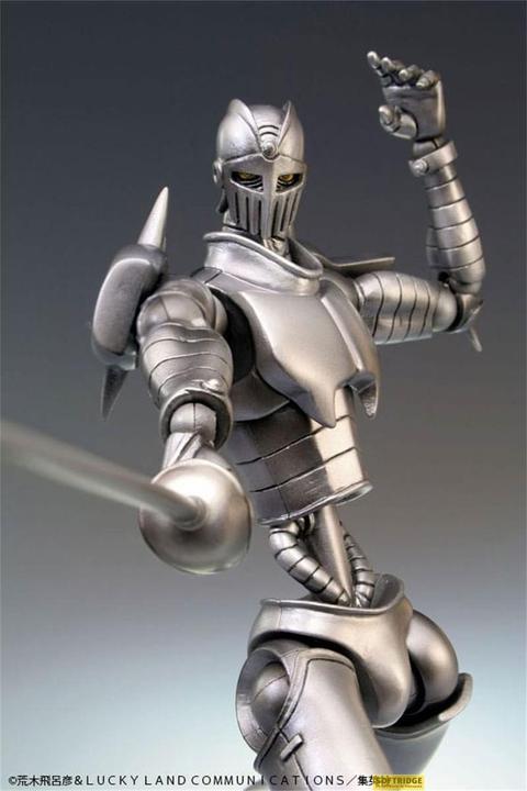 Immagine prodotto Medicos Entertainment JoJo's Bizarre Adventure Super Action Figure Chozokado (Silver Chariot) 16 cm (riedizione)
