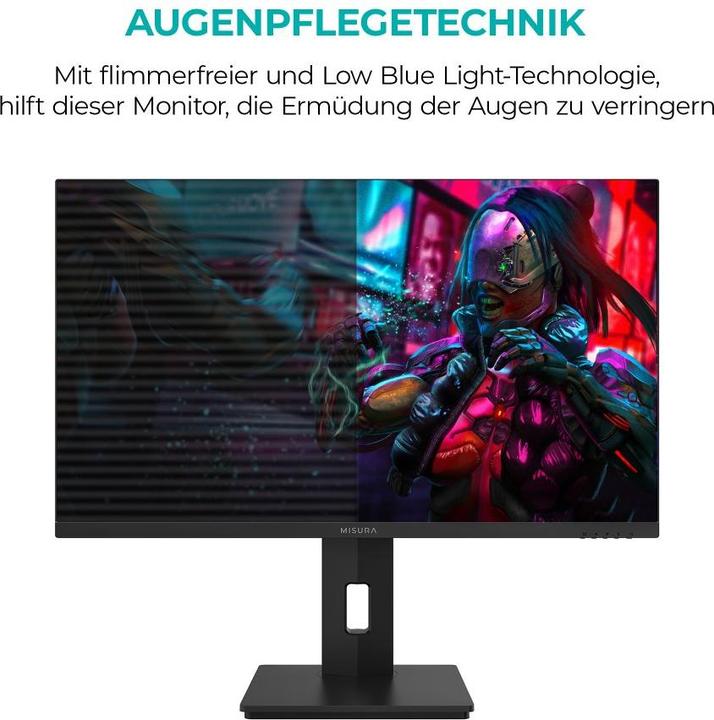 Immagine prodotto Misura Monitor da ufficio 24" - 75 Hz (1920 x 1080 pixel, 24")