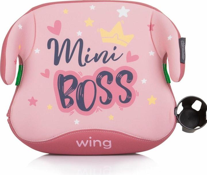 Produktbild Chipolino Wing i-Size 125-150cm Isofix, Rosa Mini BOSS (Kindersitzerhöhung, ECE R129/i-Size Norm)