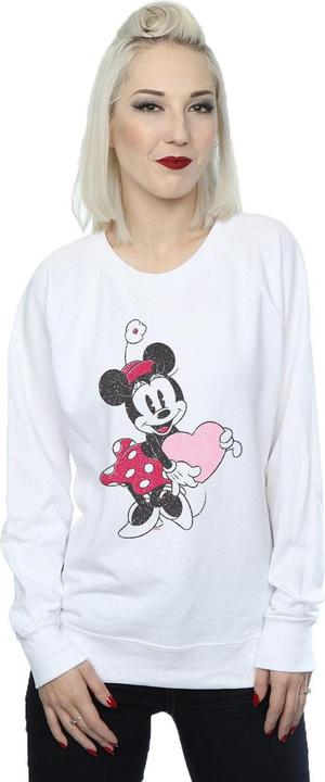 Immagine prodotto Disney Minnie Mouse Love Heart Felpa Donna (XXL)