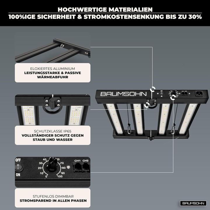 Actual product image Baumsohn GL1000W (LED, 220 V)