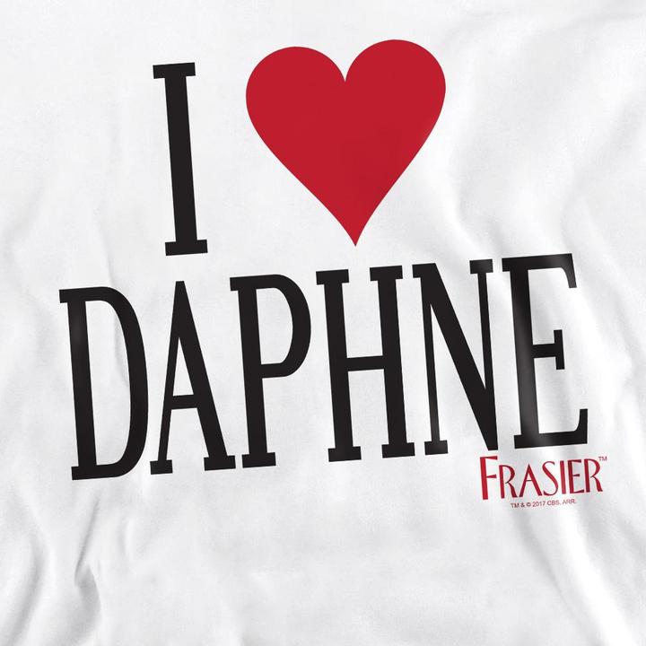 Immagine prodotto Frasier I Heart Daphne Felpa Adulto Unisex (XL)