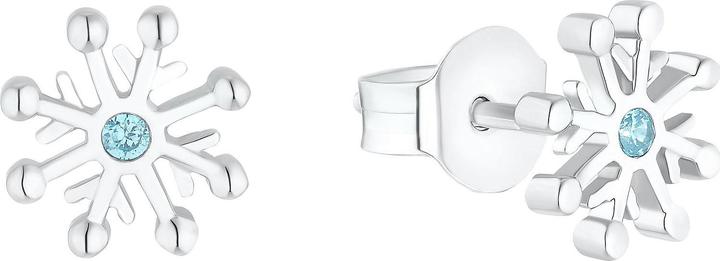 Image du produit Prinzessin Lillifee Boucles d'oreilles pour filles, argent 925 sterling, zircon synth. | flocon de neige (Argent 925)