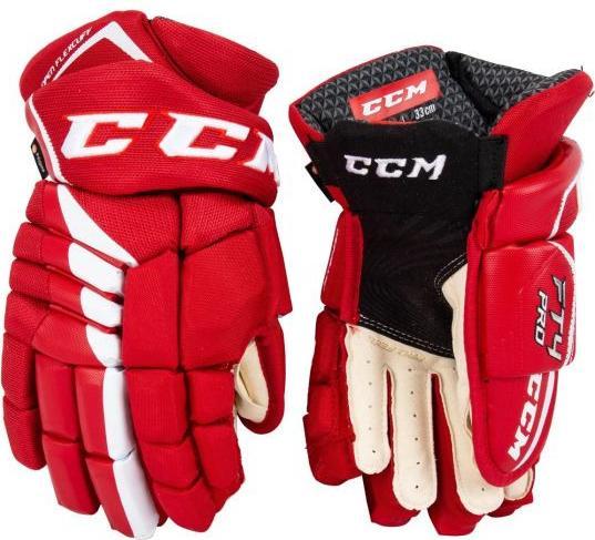 Image du produit CCM Gants de hockey JetSpeed FT4 Pro SR (rouge/blanc (13), 14"/36 cm) (13)