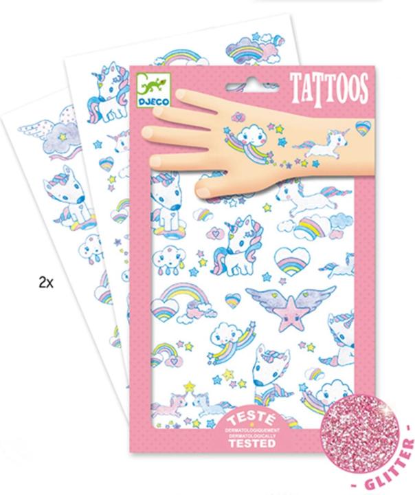 Immagine prodotto Djeco Tatuaggi Unicorni