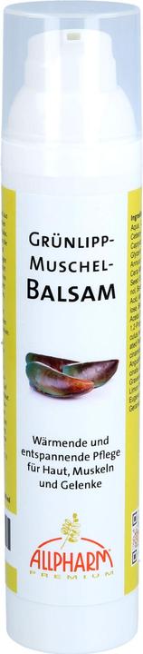 Image du produit Allpharm Baume de moules aux orles verts, 100 ml de crème (1 x, 100 ml)