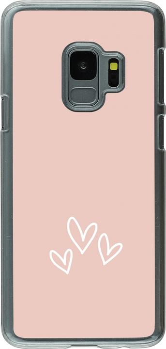 Image du produit PhoneLook Coque transparent Valentine 2023 three minimalist hearts (Samsung Galaxy S9)