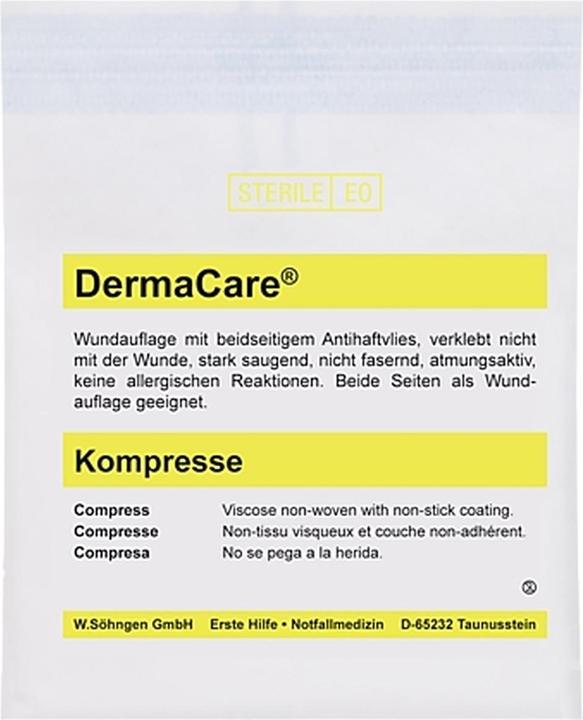 Energy Label Söhngen DermaCare compress, 10x15cm, single, sterile