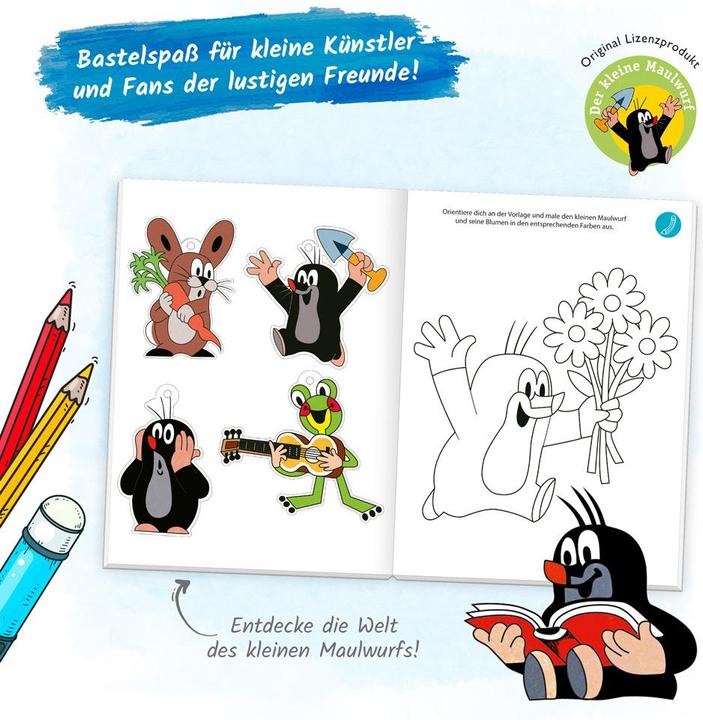 Immagine prodotto La piccola talpa Il mio libro da gioco e da colorare