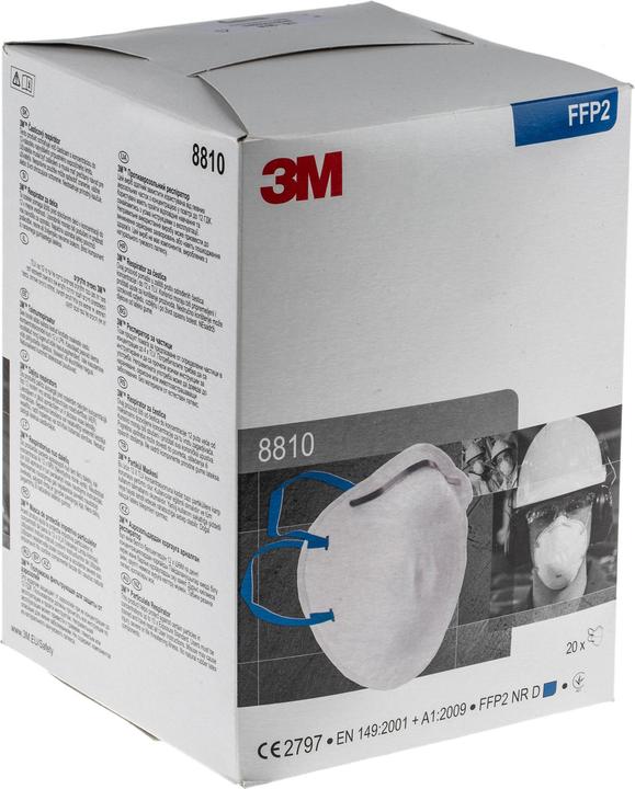 Image du produit 3M Masque contre les poussières fines sans valve FFP (FFP2, 20 x)