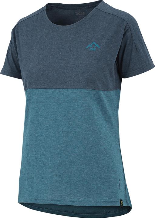Produktbild iXS Damen FlowTech Tee Mountain storm-marine 40 (40)