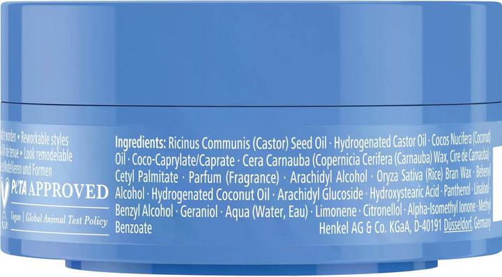 Actual product image Taft Wax Ultra for strengthened hair 75 ml (Hair wax, 75 ml)