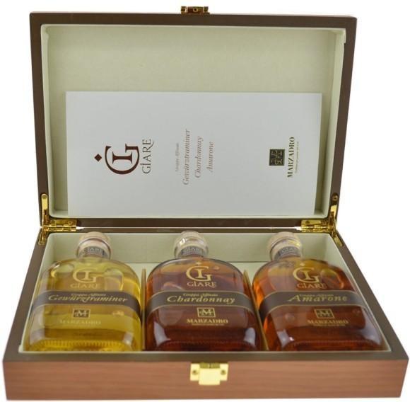 Image du produit Marzadro Grappa Giare Set (3 x 20 cl)