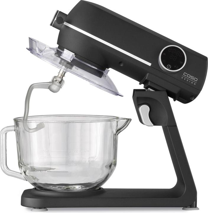 Actual product image Caso Design Food Processor KM1800 Black G, glass bowl 4.5 litres, 1800 watts (1800 W)