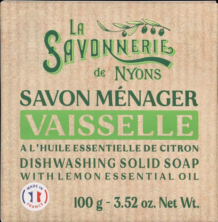 Benois Discop La Savonnerie De Nyons Dishwashing Solid Soap (100 ml)