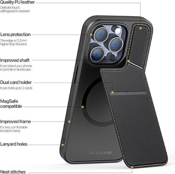 Image du produit Dux Ducis Rafi II Mag Series PC et TPU hardcase Cover (Apple iPhone 13 Pro)