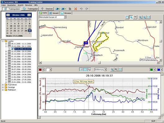 Actual product image Garmin Forerunner 305