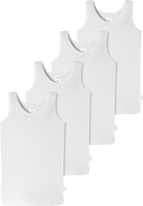 Produktbild Schiesser 4er Pack Kids Girls 95/5 Organic Cotton Unterhemd (140)