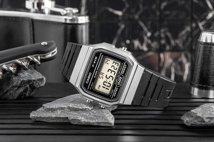 Image du produit Casio Retro Vintage - F-91WM-7A (Montre numérique, 33 mm)