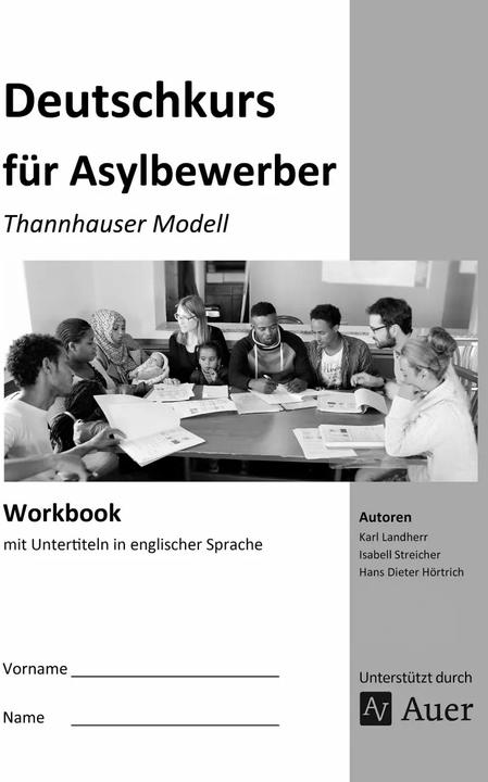 Produktbild Workbook Deutschkurs für Asylbewerber (Deutsch, H. D. Hörtrich, I. Streicher, K. Landherr, 2024)