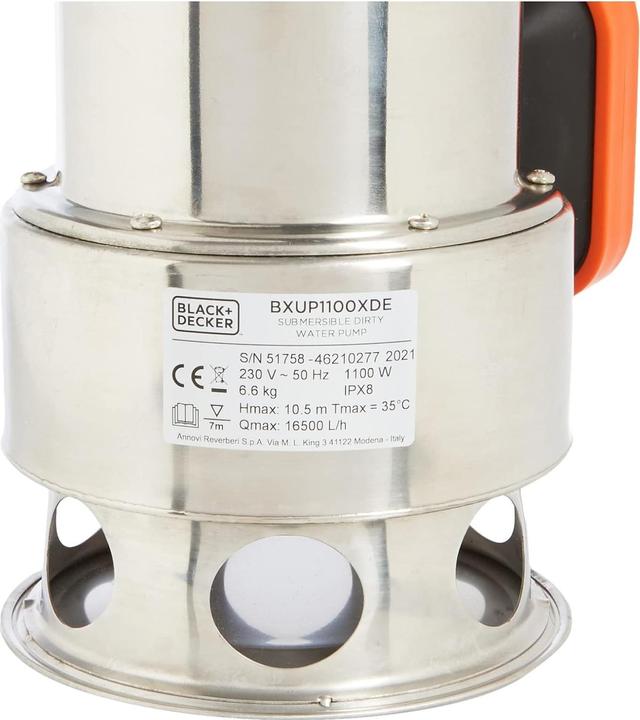 Immagine prodotto Black & Decker BXUP1100XDE (Pompa per acque cariche)