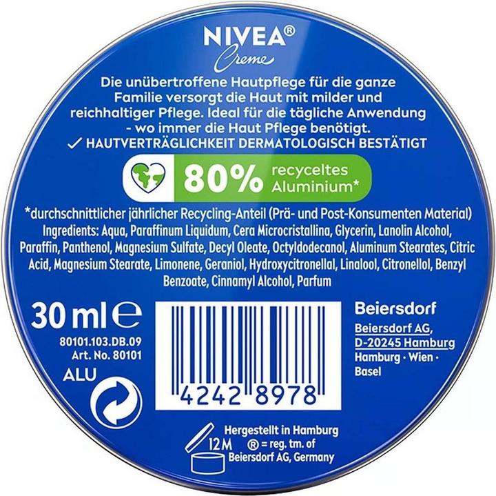 Produktbild NIVEA Hautcreme (Körpercreme, 30 ml)