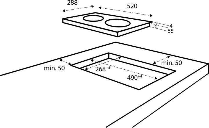 Immagine prodotto Inventum IKI3008 - Cappuccetto per induzione - 30 cm - Zwart