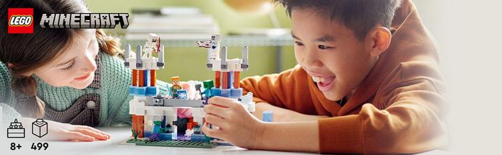 Actual product image LEGO The ice palace (21186, LEGO Minecraft)