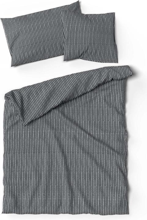 Image du produit Lotus Bettwaren Ligne de lit bambou anthracite (Taie d'oreiller, 65 x 100 cm)