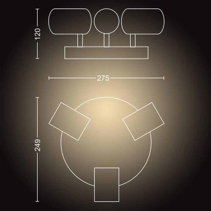 Image du produit Philips Hue Adore Base BT (1050 lm, GU10)