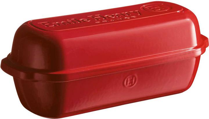 Emile Henry EH345503 Italian Bread Body Baker, Ceramic, Burgundy